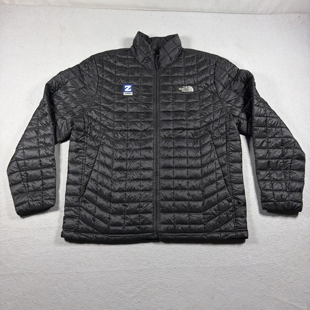 North Face Thermoball Eco Jacket Mens XL Black Insulated Packable Lightweight